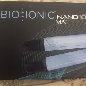 Bio Ionic Blue and Black Hair Styling Tool 3 in one iron